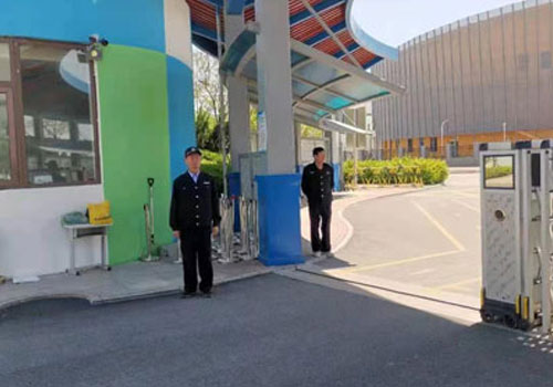 曹妃甸景山學(xué)校曹妃甸分校消控室和保安